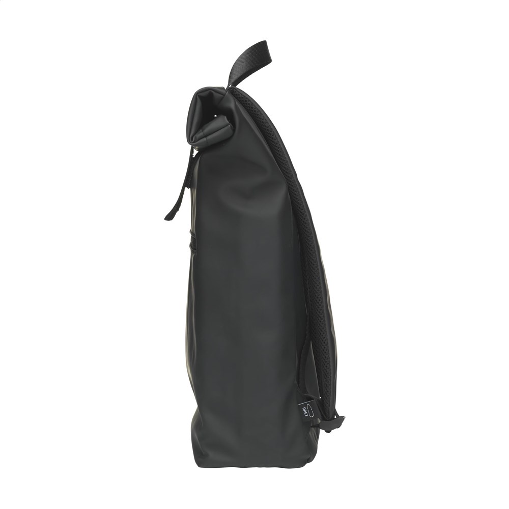 Lennon Roll-Top Recycled PU Backpack