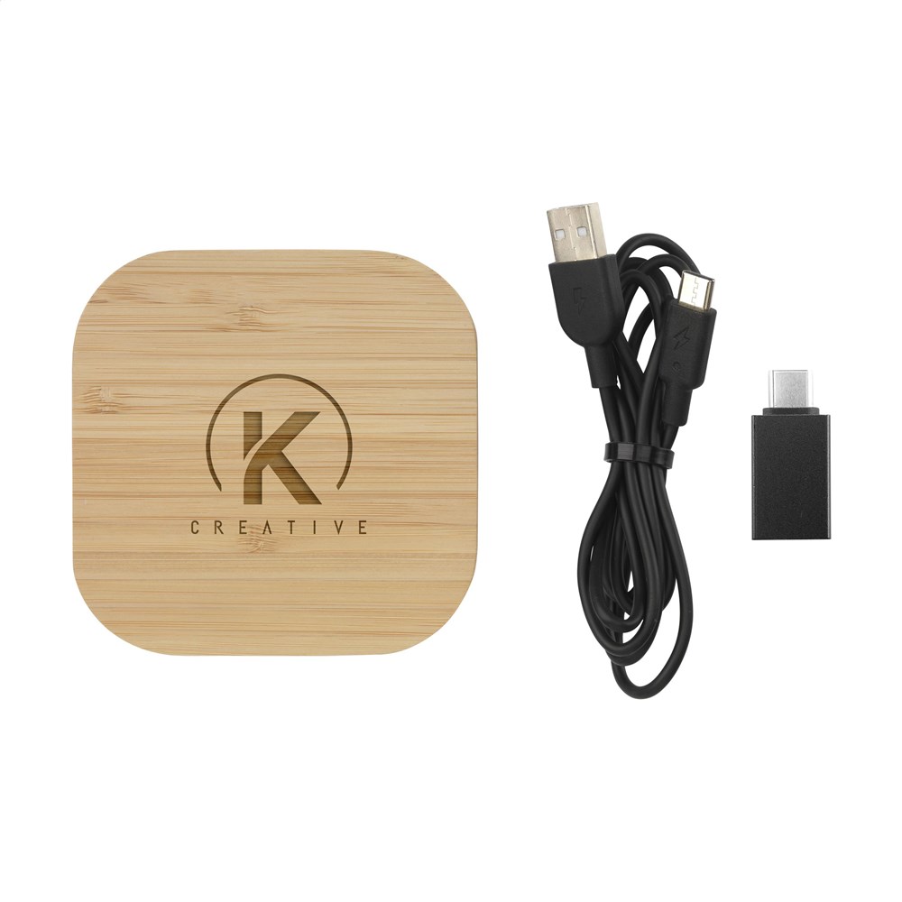 Bamboo Wireless Charger 15W