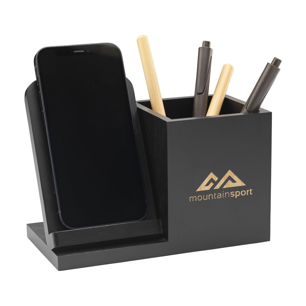 Bamboo Boss 15W FSC-100% stand/pen holder