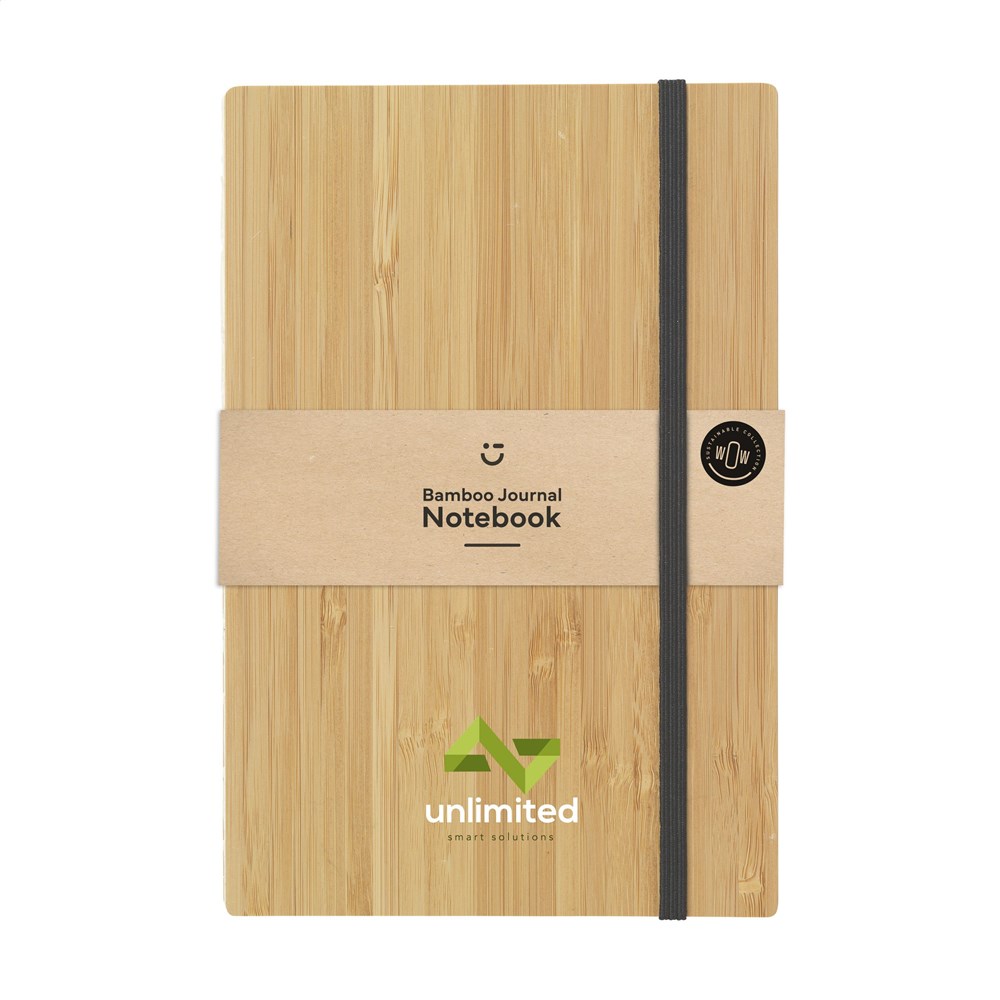 Bamboo Journal Naked Spine Paper Notebook A5