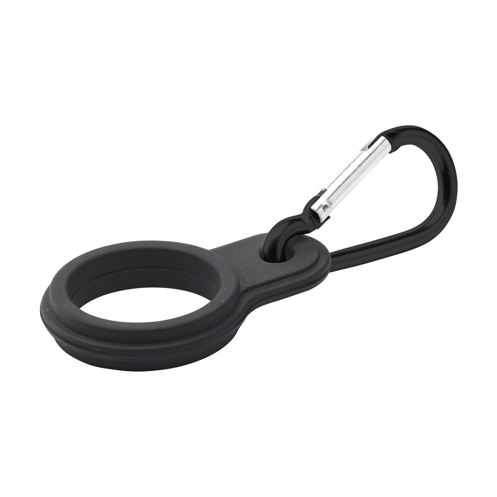 Bottle Carabiner carrying loop for drinking bottle