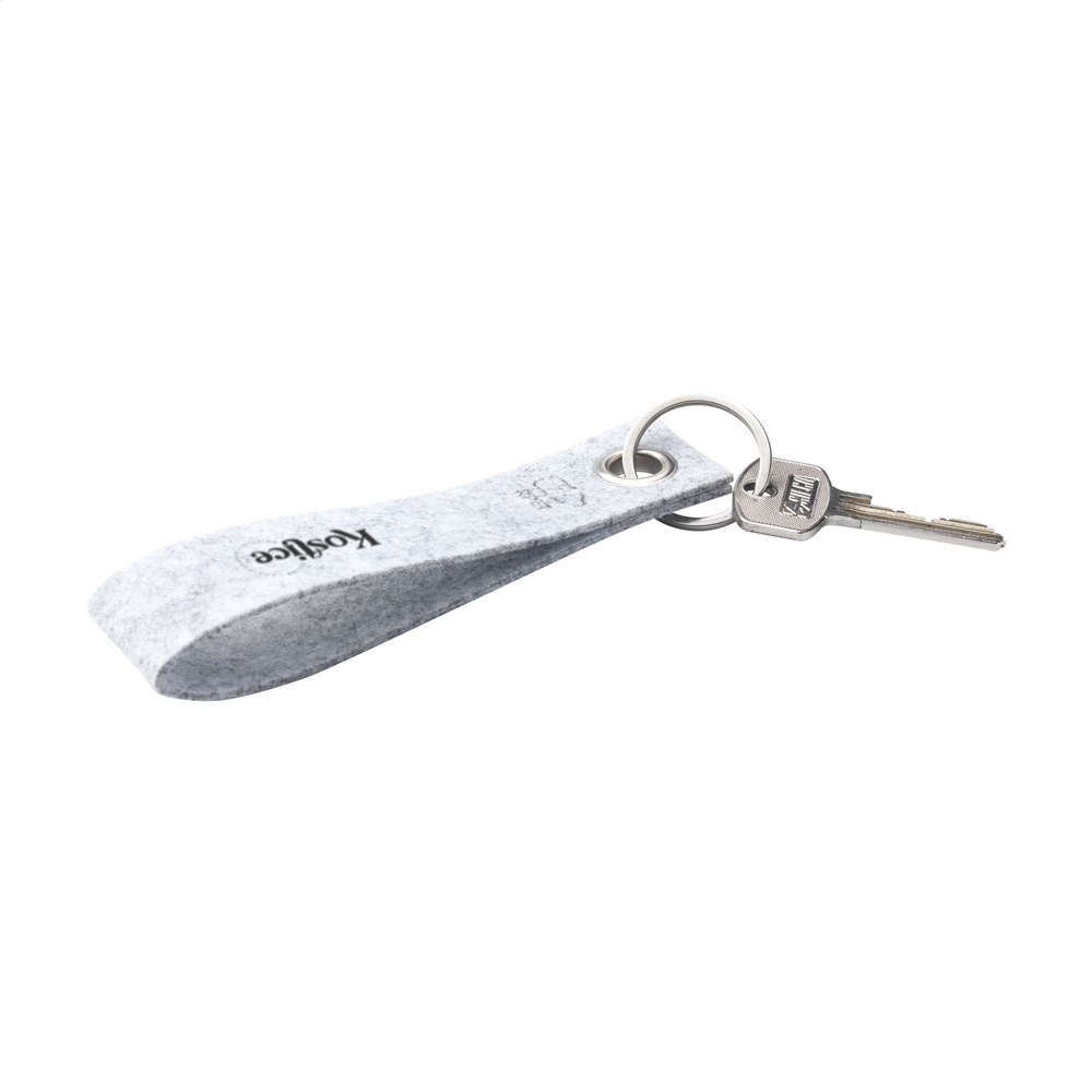 GRS RPET Felt Keyring