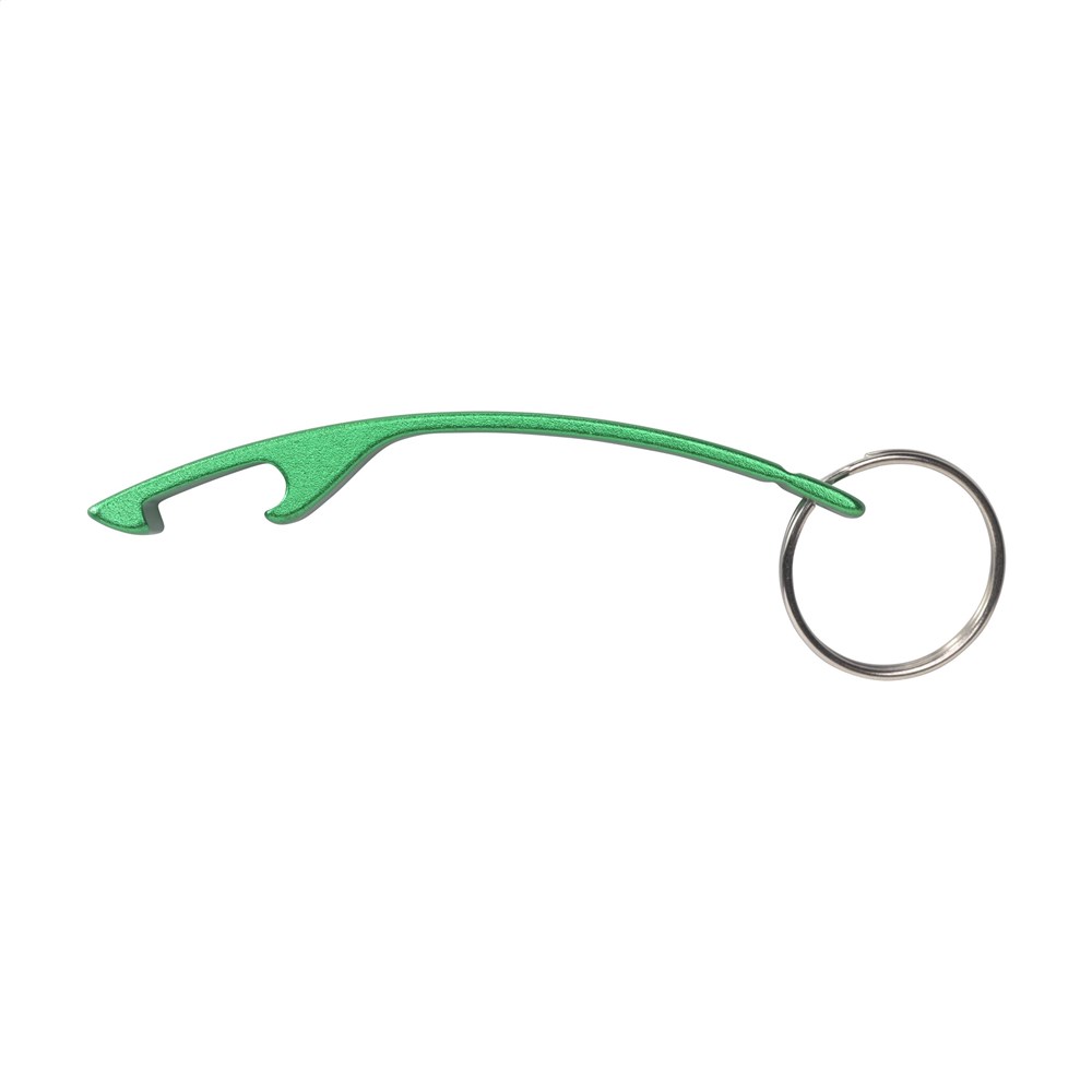 Alu Opener GRS Recycled keyring