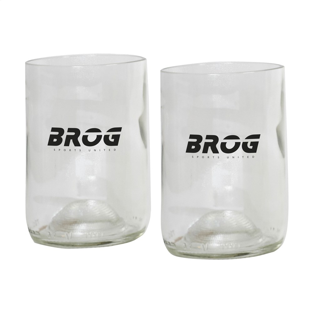 Rebottled® Tumbler 2-pack drinking glasses