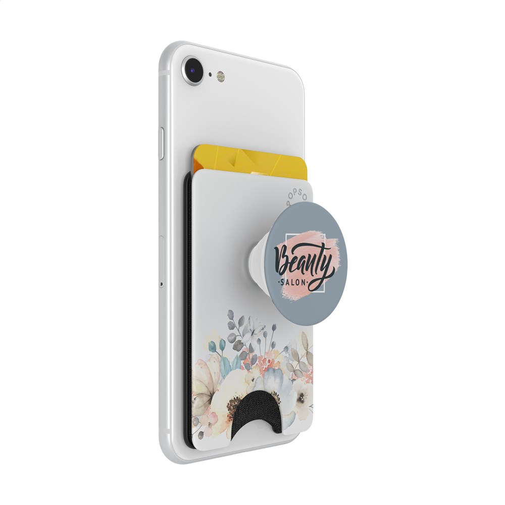 PopSockets® PopWallet+ card holder with PopGrip