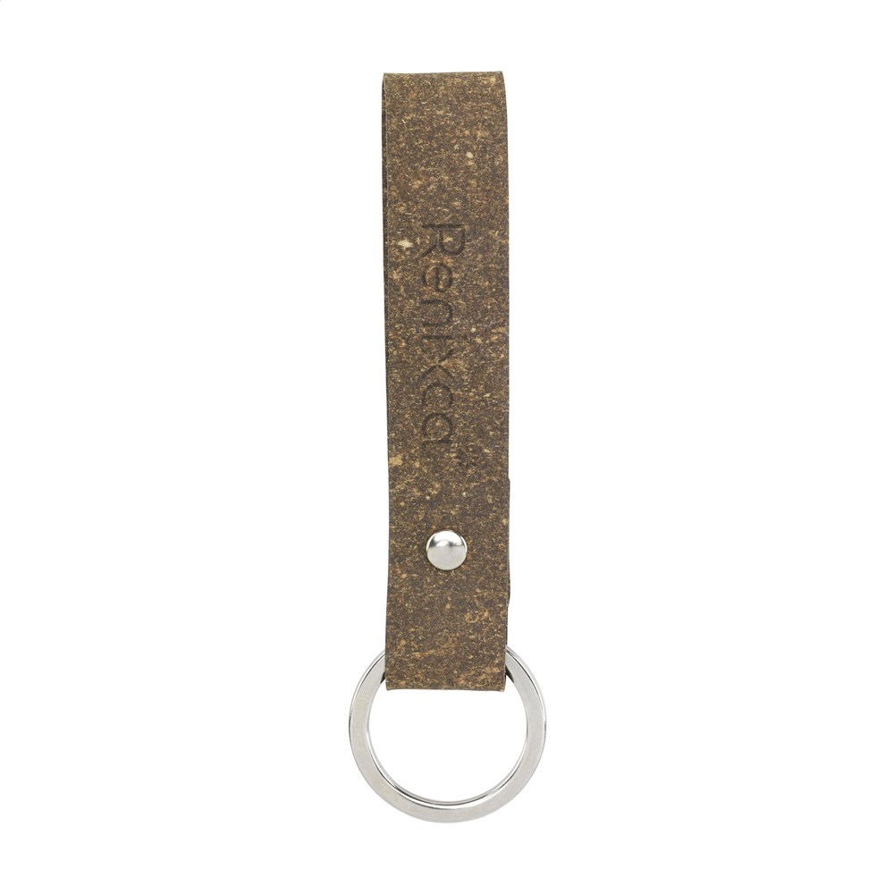 Recycled Leather Keyring