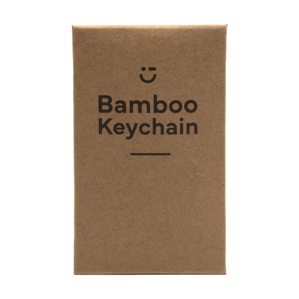 Bamboo Key Circle keyring