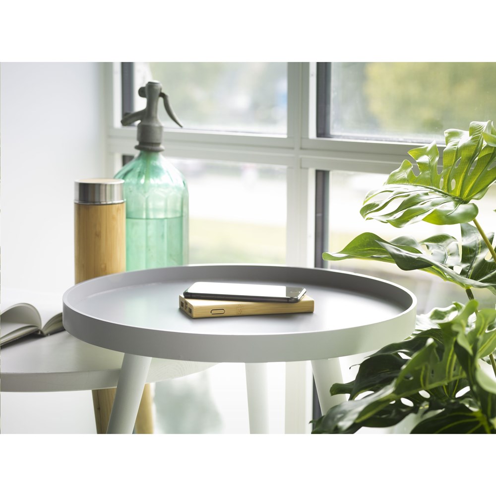 Bamboo 8000 Wireless Powerbank wireless charger