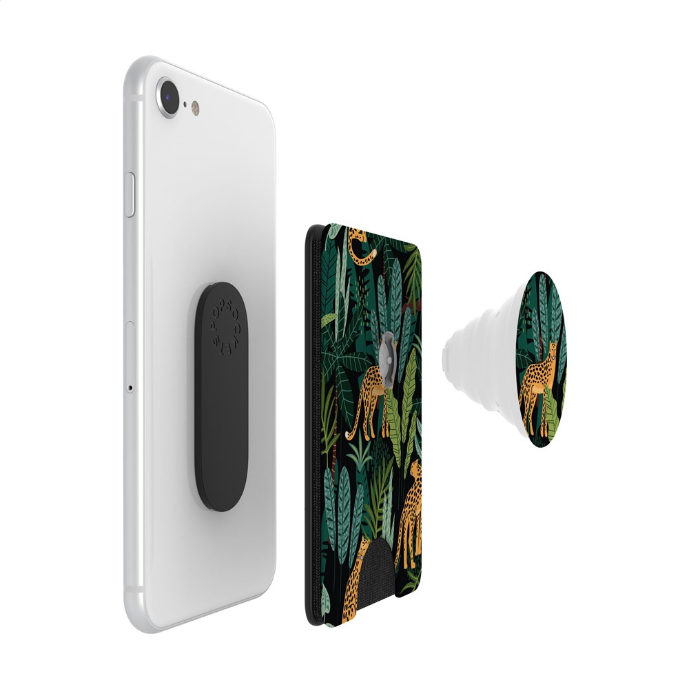 PopSockets® PopWallet+ card holder with PopGrip