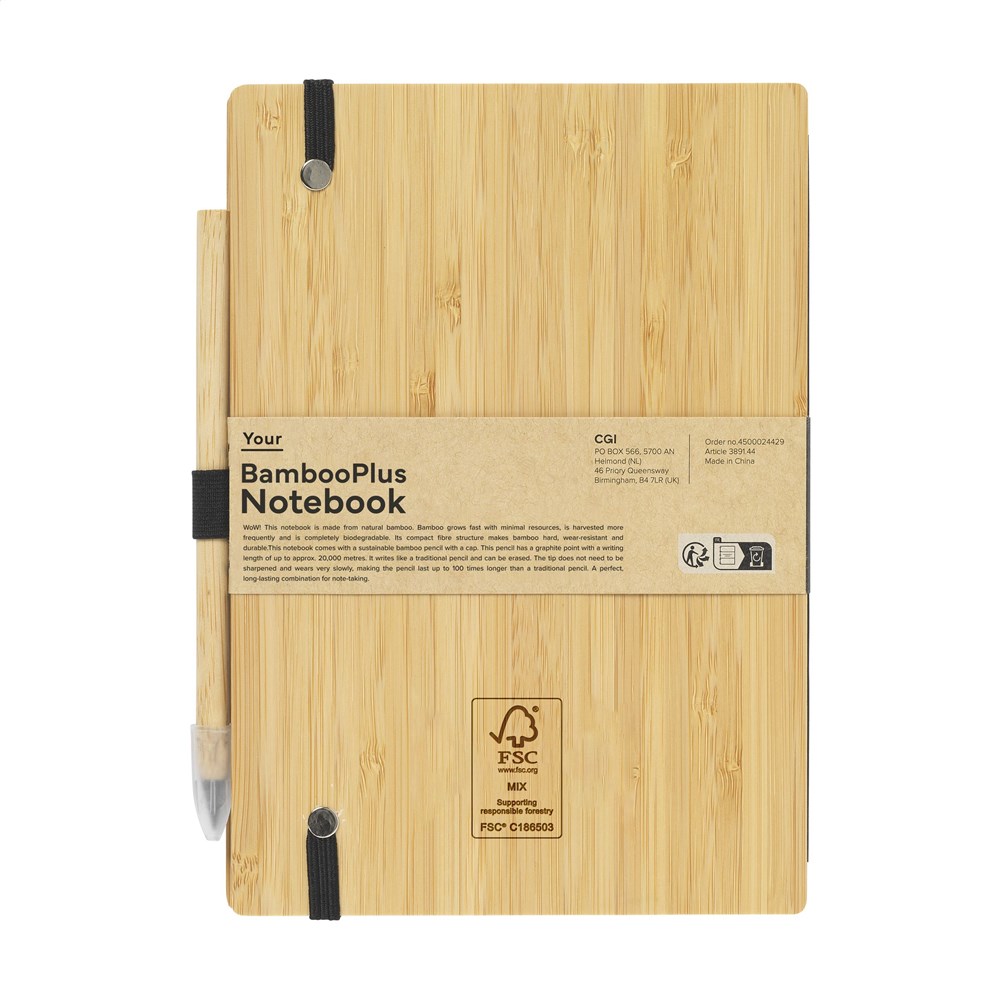 BambooPlus Paper Notebook A5 - Inkless Pen