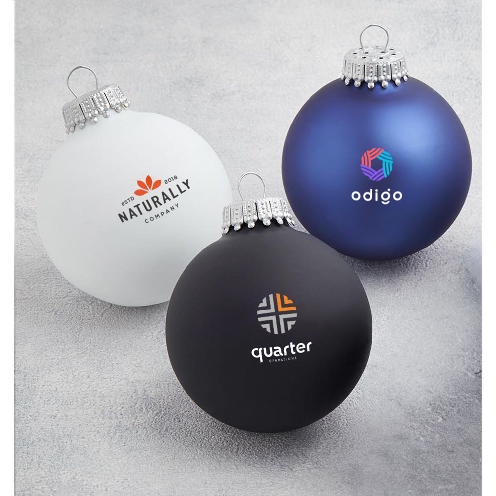 Christmas Bauble Ø 6 cm - set of 4 - Made in Europe