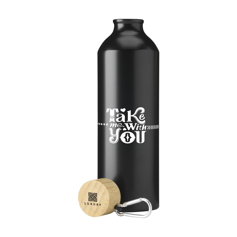 AluBamboo GRS Recycled Alu 750 ml water bottle