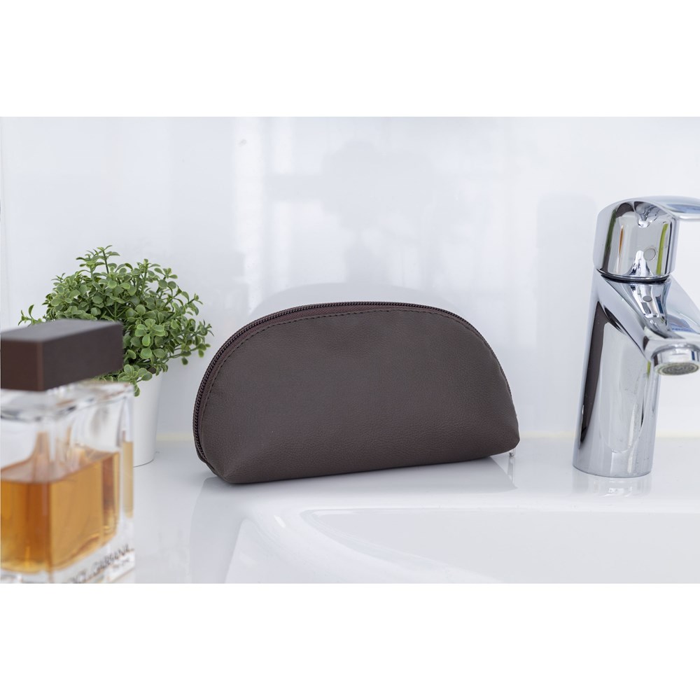 Apple Leather Toiletry Bag