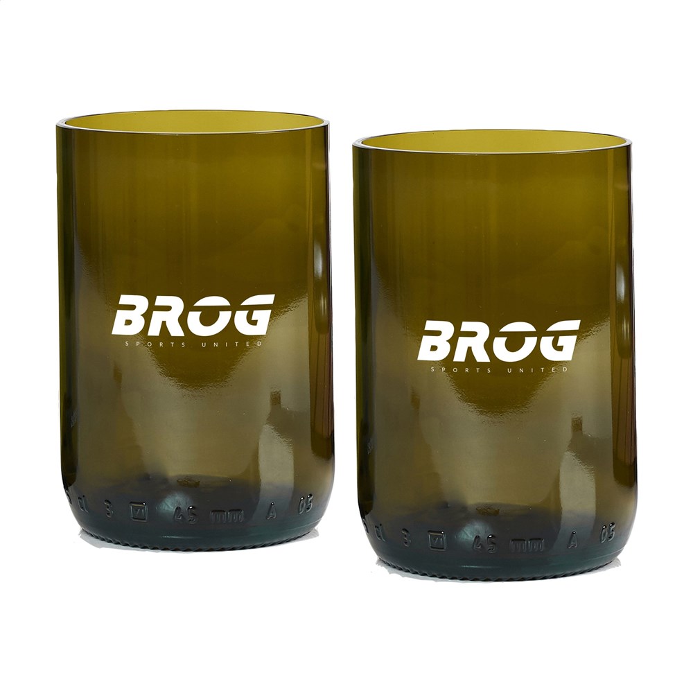 Rebottled® Tumbler 2-pack drinking glasses