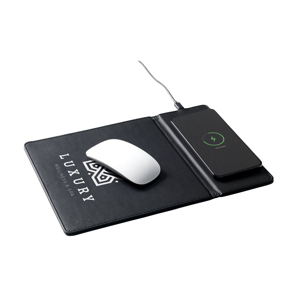 RCS Recycled Wireless Charging Mousepad