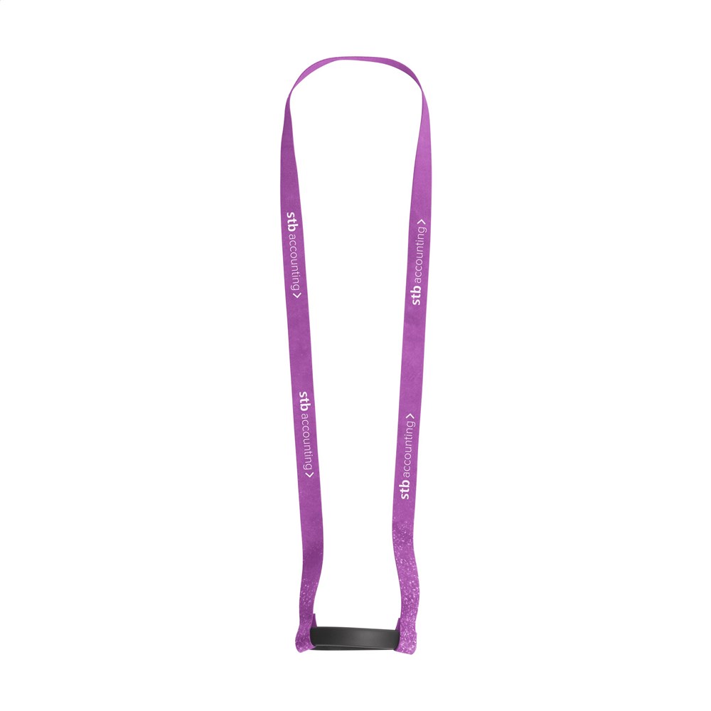 Lanyard Sublimation RPET 1.5 cm with Cup holder